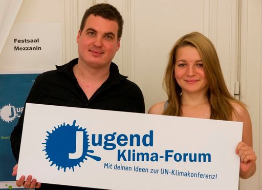  Die österreichischen Jugenddelegierten, Andreas Nagl und Lisbeth
Haberbauer