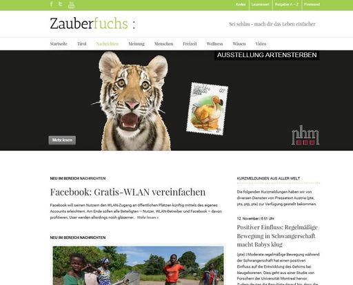 Vorschau Bild von Tiroler Journalisten haben ein Medium der
nächsten Generation gegründet: ausschließlich online, unabhängig von
großen Medienkonzernen, Investoren, mit vielen frischen Ideen und
Engagement.