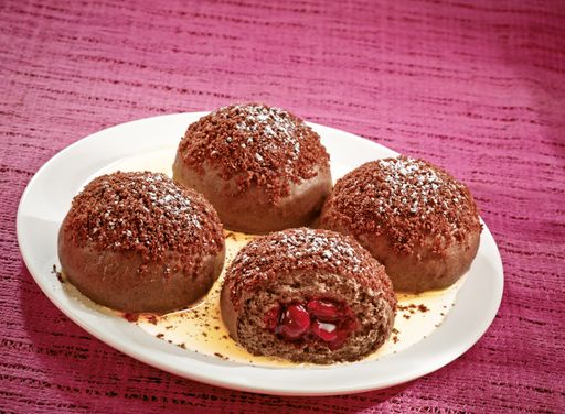 Vorschau Bild von Iglo Kakao-Germknödel: schnelle Zubereitung über
Dampf, in der Mikrowelle oder im Backrohr.