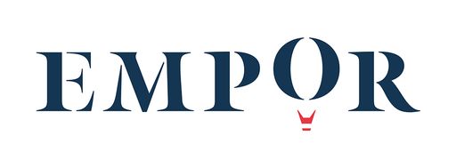  Das preisgekrönte Firmenlogo der EMPOR Management
GmbH, entworfen von der Wiener Corporate-Design Agentur Ferrás.