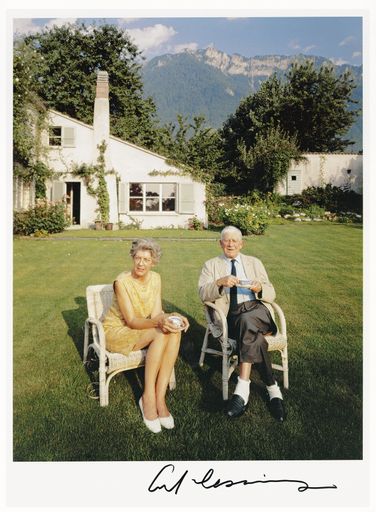 Vorschau Bild von EX 27892: Erich Lessing (geb. 1923), Oskar und Olda
Kokoschka im Garten ihres Hauses in Villeneuve, 1969, 29,5 x 21 cm,
Pigmentdruck auf Hahnemühle Fine Art Baryta-Papier, Universität für
angewandte Kunst Wien, Oskar Kokoschka-Zentrum
