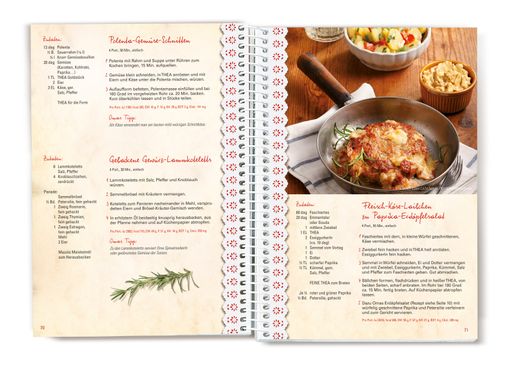 Vorschau Bild von Das Kochbuch enthält mehr als 250 Rezepte.