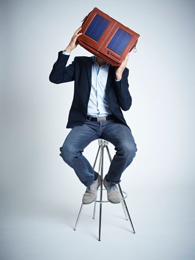 Vorschau Bild von AUSTRIA, VIENNA - OCTOBER 15, 2013: Stefan Ponsold.
CEO of Sunnybag GmbH.