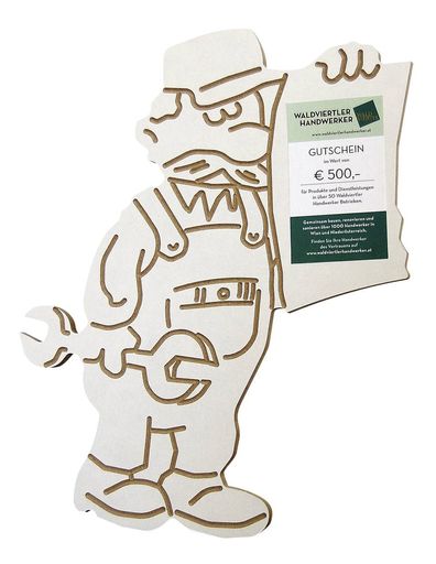 Vorschau Bild von Die Initiative Waldviertler Handwerker gibt's jetzt
auch als originellen Geschenkgutschein.