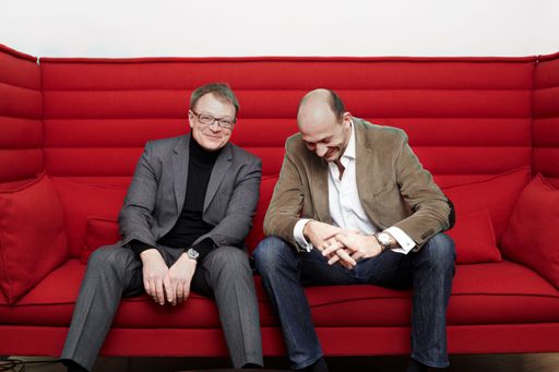  Alf Netek, Chief Marketing Officer der Kapsch Group
und André Felker, Geschäftsführer von Serviceplan Austria und
Sprecher des Wiener Hauses der Kommunikation