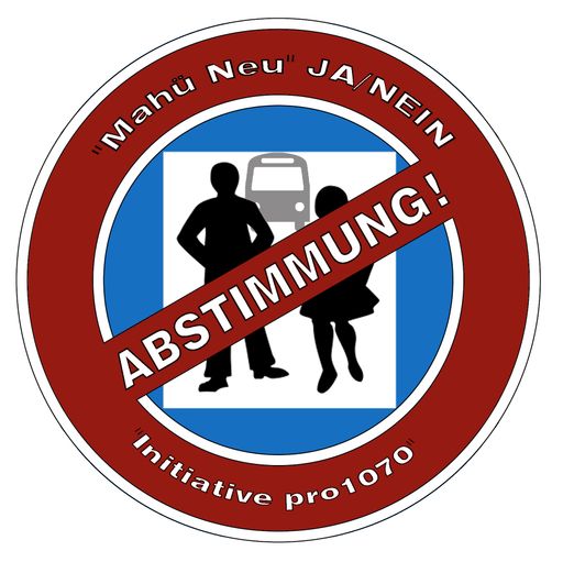  Kampagnenaufkleber "Initiative Pro1070"