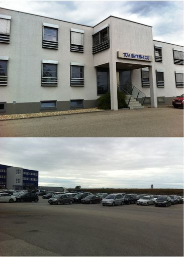 Vorschau Bild von Die Immobilienrendite AG vermietet Büros, Hallen und Parkplätze
an Autovermieter in unmittelbarer Nähe zum Flughafen.