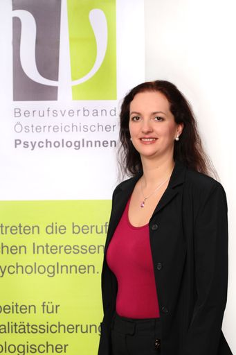Sandra Lettner; Präsidentin des Berufsverbandes
Österreichischer PsychologInnen