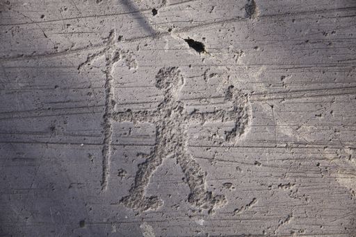 Eines von mehr als 50.000 Pitoti im norditalienischen Tal
Valcamonica