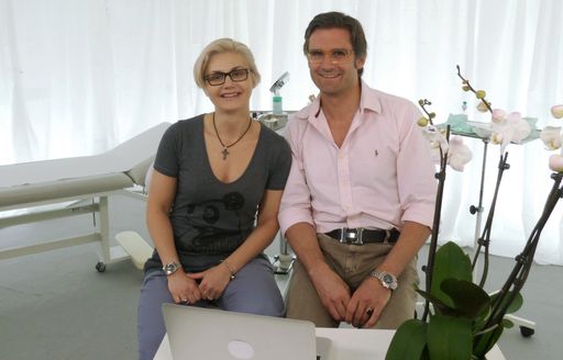 Vorschau Bild von Dr. Uta Schlossberger, Fachärztin für Haut- und
Geschlechtskrankheiten, Daniel Harbs, Facharzt für Allgemeinmedizin.