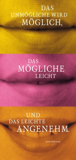 Vorschau Bild von Zitat Dr. Moshé Feldenkrais