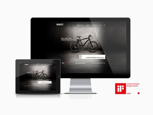  QUEST Webshop gewinnt iF design award