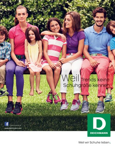 In die Frühjahr/Sommersaison startet Europas
größter Schuheinzelhändler DEICHMANN mit einer neuen
Marketingstrategie.