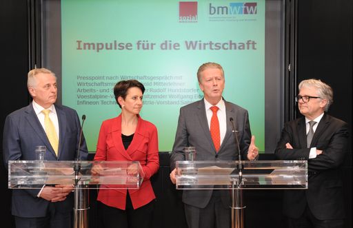 Neue Impulse für die Wirtschaft sichern Wachstum
und Arbeitsplätze