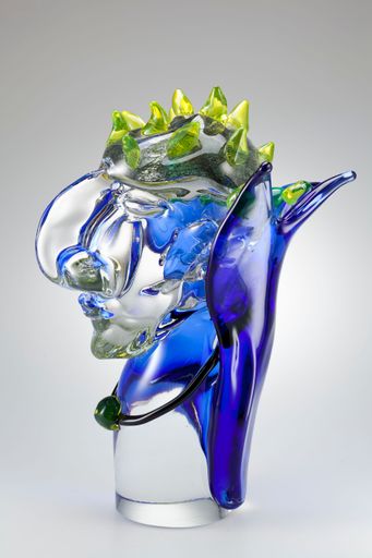 Vorschau Bild von Wilhelm Krumböck, "Sovrano di vetro", Glas, 1/1, 54
cm, Studio Berengo, Murano