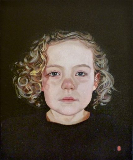  Portrait von David Ashley Kilvíngton, Öl auf
Leinwand