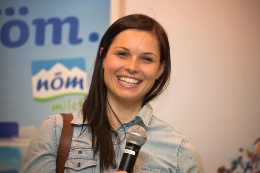 Anna Fenninger übernahm persönlich die
Teamauslosung.
