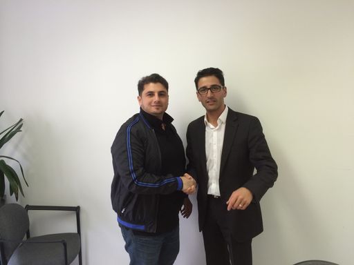  Talat_Dönmez beim Verein Neustart