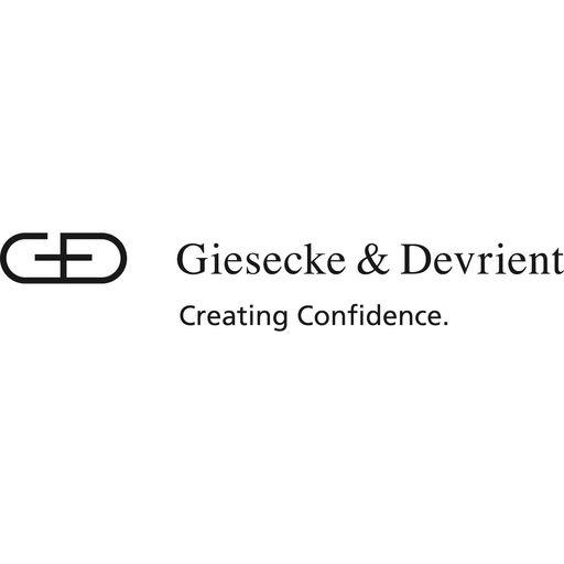 Giesecke & Devrient nach schwachem Geschäftsjahr
2013 mit hohem Auftragsbestand in 2014 gestartet. Logo von Giesecke
& Devrient.