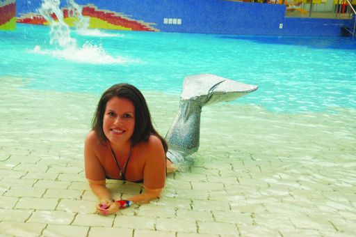  Der nächste Mermaiding Workshop beginnt am 3.
Mai 2014 in der H2O Erlebnis-Therme Bad Waltersdorf.