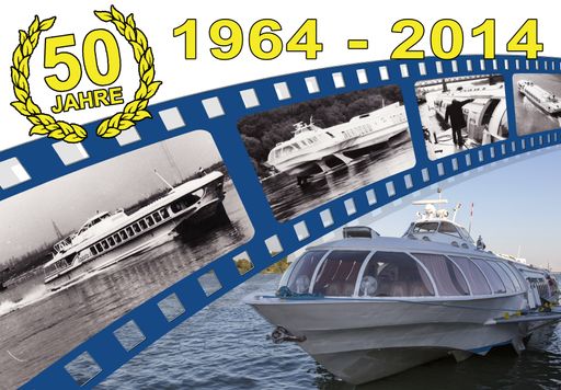  Die Tragflügelboote der L.O.D. vor 50 Jahren und heute