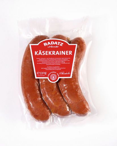 Vorschau Bild von Die RADATZ Käsekrainer in der Packung