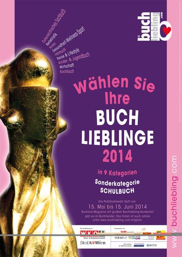 Buchliebling-Plakat: Wählen Sie Ihre Buch-Lieblinge 2014