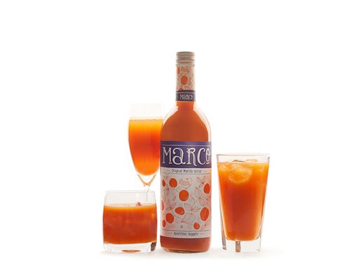 Vorschau Bild von MARCO - Original Marille bitter, der neue
Shooting Star unter den heurigen Sommer Aperitifs vereint den
fruchtigen Geschmack der Marille mit einer leichten Bitter-Note.