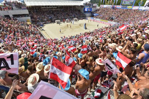  A1 Beach Volleyball Grand Slam 2014 in Klagenfurt am
Wörthersee/Kärnten