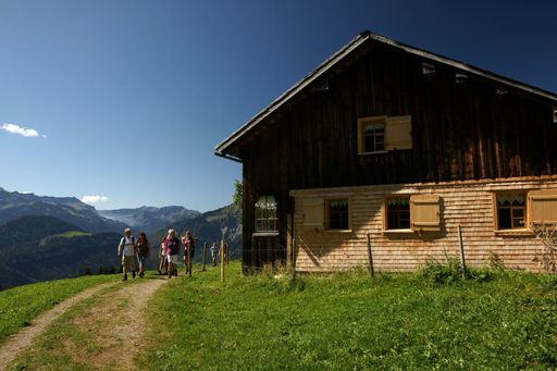  Unbeschwert weitwandern im Bregenzerwald.