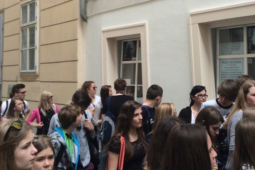 Vorschau Bild von Ansicht der Friedens Museums Fenster