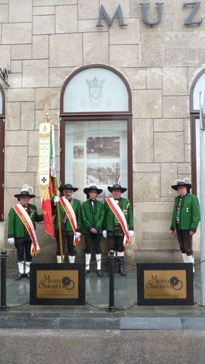  Alt Tyroler Schützen in Sarajewo