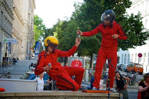 Vorschau Bild von Sondervorstellung des "Clever Project",
Performance-Duo Radek Hewelt und Filip Szatarski