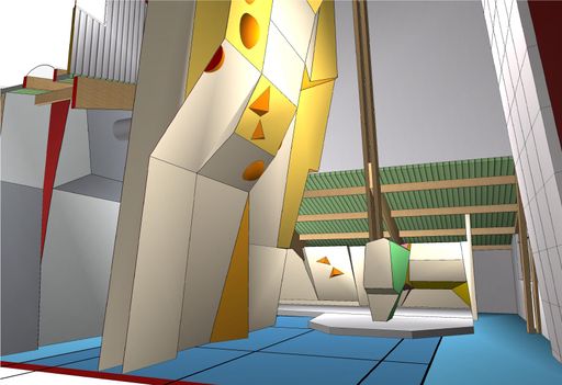 Vorschau Bild von Neue wettkampftaugliche Vorstiegswand in der
Kletterhalle Marswiese