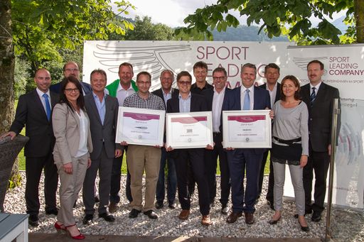  Das Sport Leading Company Team und die
zertifizierten Unternehmen