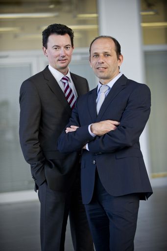  CTR Vorstände DI Simon Grasser (links), Dr. Werner
Scherf (rechts)