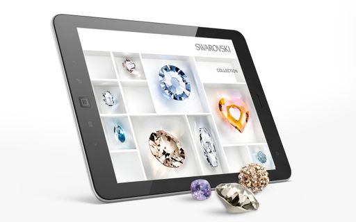 Netural entwickelt gemeinsam mit SAP für Swarovski
Elements eine App, die den B2BVertrieb der weltberühmten Kristalle
aus Tirol revolutionieren soll. 40.000 Produkte werden mittels
weniger Filter intuitiv durchsuchbar und optisch brilliant
dargestellt. Abdruck lizenzfreie Nutzung im Zusammenhang mit dieser
Meldung.