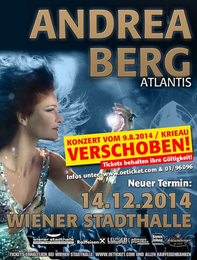 Andrea Berg Atlantis Tour 2014