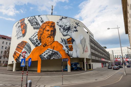 Vorschau Bild von Parkhaus Westbahnhof Außenfassade