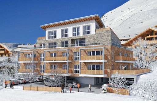  Die Immobilien-Spezialisten von Kristall Spaces
vermarkten trotz schwer erhältlicher Baugenehmigungen im Kühtai,
Tirols höchstem Wintersportort, 14 luxuriöse 2- und
3-Zimmer-Appartements.