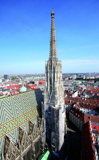 Vorschau Bild von Südturm des Stephansdoms. Foto: Verein "Unser
Stephansdom", Abdruck einmalig honorarfrei