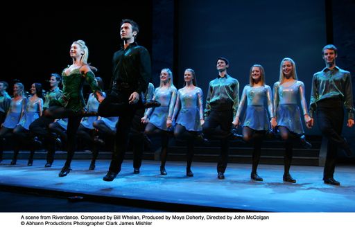 Vorschau Bild von A scene from Riverdance; Gruppenfoto