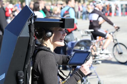  Futuristisch anmutenden FastCast-Reporter