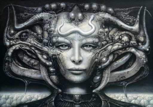  HR Giger: Li I, 1974, Gruyères