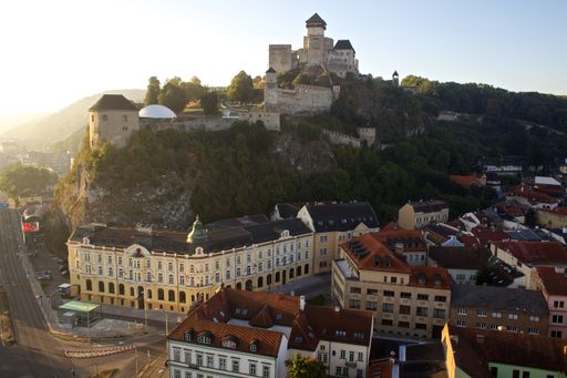 Burg Trencín und Hotel Elizabeth