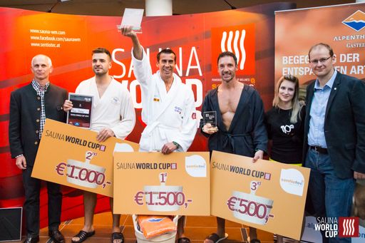  Siegerphoto Sauna WM / Sauna World Cup 2014
Einzelbewerb
