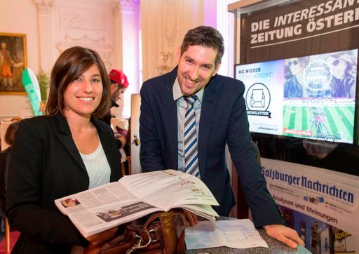  Arbeitgeber persönlich treffen, sich über
Weiterbildung informieren, den eigenen Auftritt überprüfen lassen:
Rund 70 Unternehmen und Organisationen präsentieren sich beim 8.
Karriereforum der "Salzburger Nachrichten" am Dienstag, dem 4.
November, von 9 bis 16 Uhr bei freiem Eintritt auf fast 2000 m2 in
der Residenz zu Salzburg.