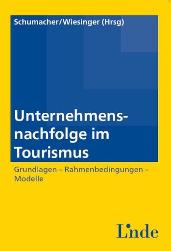 Vorschau Bild von Buchcover "Unternehmensnachfolge im Tourismus"