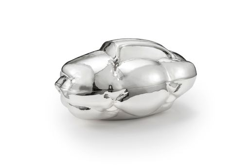 Erwin Wurm, "Zuccheriera Sugar Box", 2013,
Ausführung: Wiener Silber Manufactur, 2014