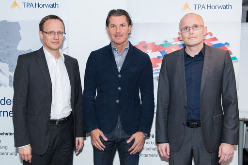 Leopold Brunner, Gerlad Baumgartner und Christoph Harrer